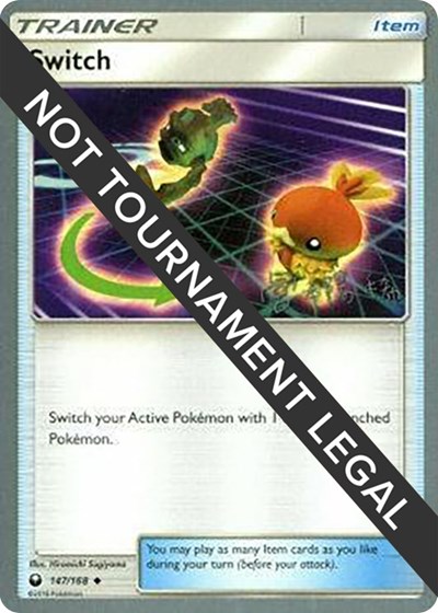 Switch | 2019 (Haruki Miyamoto) | 147/168 | Normal | World Championship Decks