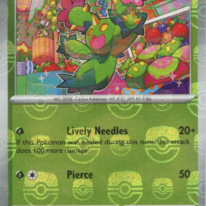 Maractus (Master Ball Pattern) | 008/086 | Holofoil | SV: Black Bolt