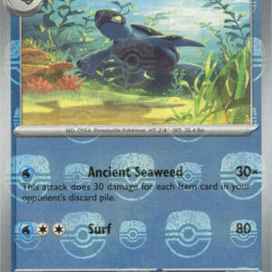 Tirtouga (Master Ball Pattern) | 022/086 | Holofoil | SV: Black Bolt