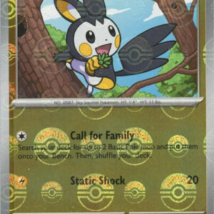 Emolga (Poke Ball Pattern) | 029/086 | Holofoil | SV: Black Bolt
