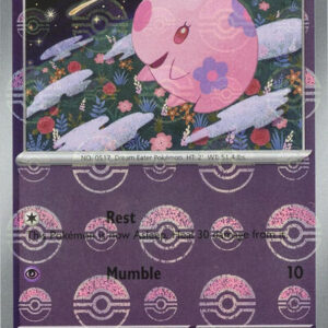 Munna (Poke Ball Pattern) | 035/086 | Holofoil | SV: Black Bolt