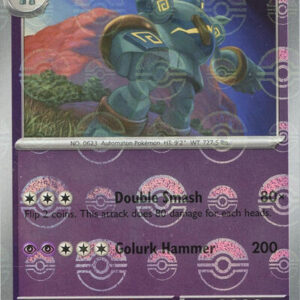 Golurk (Poke Ball Pattern) | 043/086 | Holofoil | SV: Black Bolt