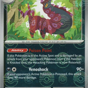 Scolipede (Poke Ball Pattern) | 056/086 | Holofoil | SV: Black Bolt