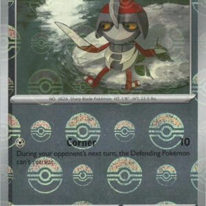 Pawniard (Poke Ball Pattern) | 064/086 | Holofoil | SV: Black Bolt