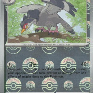Tranquill (Poke Ball Pattern) | 072/086 | Holofoil | SV: Black Bolt