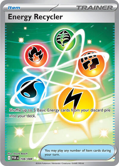 Energy Recycler | 108/088 | Holofoil | ME03: Perfect Order
