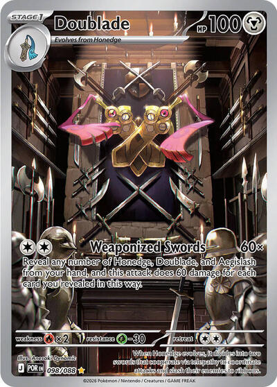 Doublade | 098/088 | Holofoil | ME03: Perfect Order