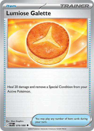 Lumiose Galette | 078/088 | Reverse Holofoil | ME03: Perfect Order