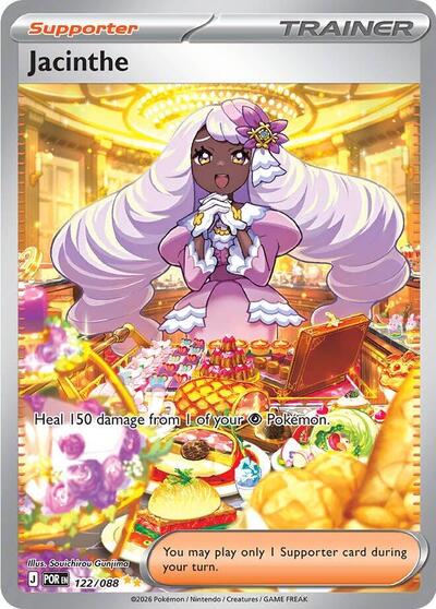 684395_400w.jpg Jacinthe | 122/088 | Holofoil | ME03: Perfect Order