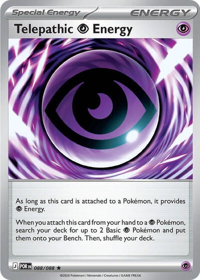 Telepathic Psychic Energy | 088/088 | Holofoil | ME03: Perfect Order