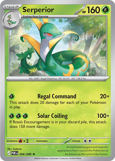 Serperior | 006/088 | Reverse Holofoil | ME03: Perfect Order