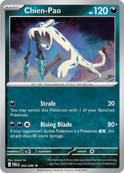 Chien-Pao | 054/088 | Reverse Holofoil | ME03: Perfect Order