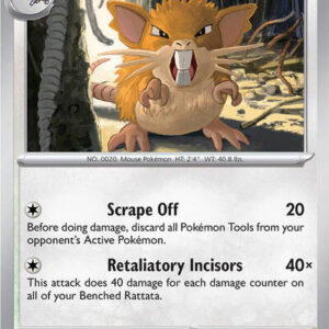 Raticate | 061/088 | Reverse Holofoil | ME03: Perfect Order