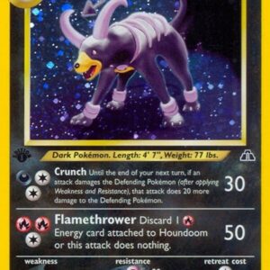 Houndoom (4) | 04/75 | 1st Edition Holofoil | Neo Discovery