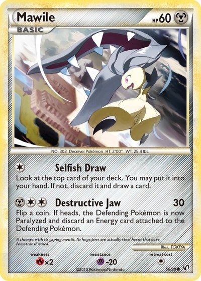 Mawile | 56/90 | Reverse Holofoil | Undaunted