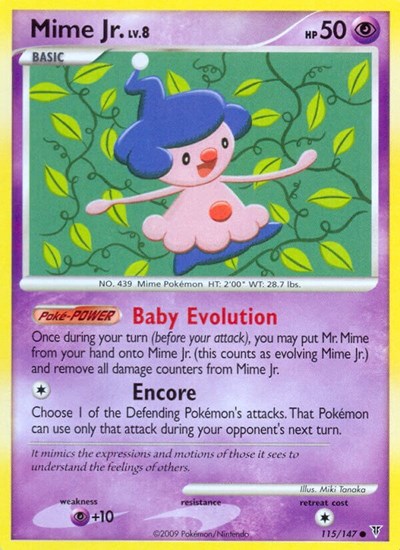 Mime Jr. | 115 | Reverse Holofoil | Supreme Victors