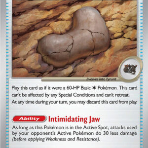 Antique Jaw Fossil 068/088 Normal ME03: Perfect Order Antique Jaw Fossil 068/088 Normal ME03: Perfect Order