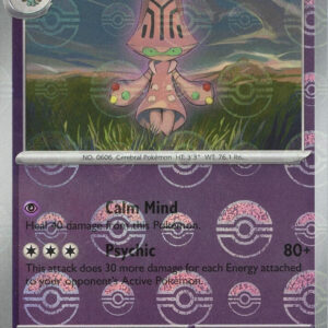 Beheeyem (Poke Ball Pattern) 041/086 Holofoil SV: Black Bolt