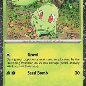 Chikorita (Cosmos Holo) 008/217 Holofoil Miscellaneous Cards & Products Chikorita (Cosmos Holo) 008/217 Holofoil Miscellaneous Cards & Products