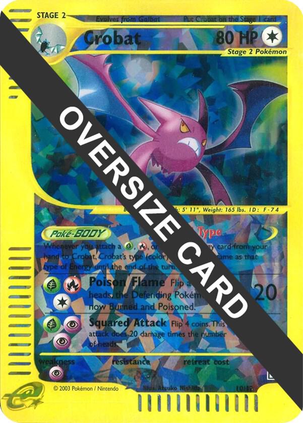 Crobat 10/12 (Box Topper) 010/012 Reverse Holofoil Jumbo Cards