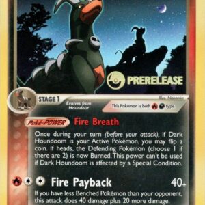 Dark Houndoom 37/109 (Prerelease) Holofoil Nintendo Promos Dark Houndoom 37/109 (Prerelease) Holofoil Nintendo Promos
