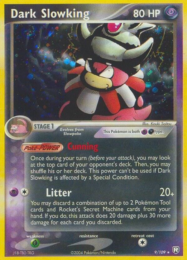 Dark Slowking 9/109 Normal Team Rocket Returns