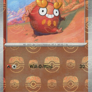Darumaka (Master Ball Pattern) 013/086 Holofoil SV: Black Bolt