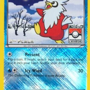Delibird 38/149 (Pokemon League) [2nd Place] 038/149 Reverse Holofoil League & Championship Cards