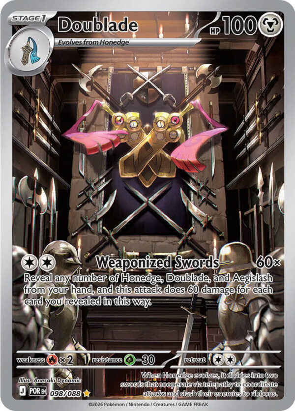 Doublade 098/088 Holofoil ME03: Perfect Order