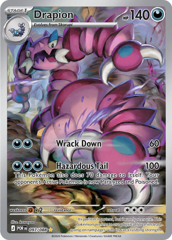 Drapion 097/088 Holofoil ME03: Perfect Order
