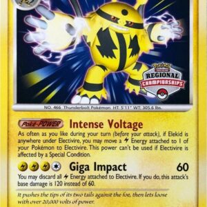 Electivire 3/130 (Regional Championships) 003/130 Normal League & Championship Cards