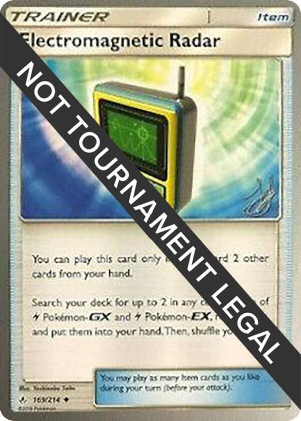 Electromagnetic Radar 2019 (Henry Brand) 169/214 Normal World Championship Decks Electromagnetic Radar 2019 (Henry Brand) 169/214 Normal World Championship Decks