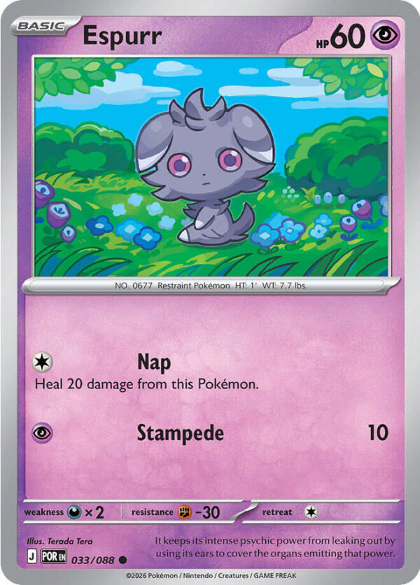 Espurr 033/088 Normal ME03: Perfect Order