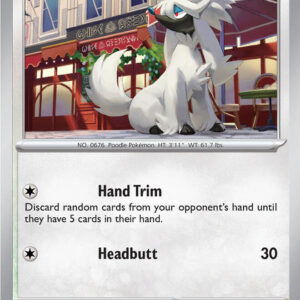 Furfrou 067/088 Reverse Holofoil ME03: Perfect Order Furfrou 067/088 Reverse Holofoil ME03: Perfect Order