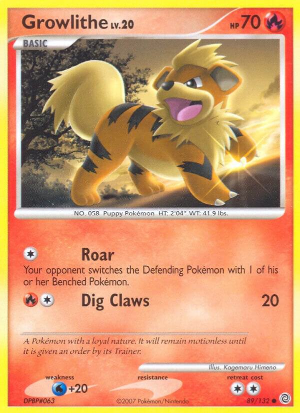 Growlithe 89/132 Normal Secret Wonders