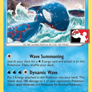 Kyogre 036/159 Normal Prize Pack Series Cards