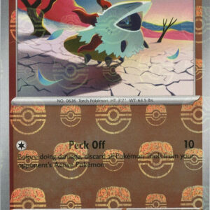 Larvesta (Master Ball Pattern) 015/086 Holofoil SV: Black Bolt Larvesta (Master Ball Pattern) 015/086 Holofoil SV: Black Bolt