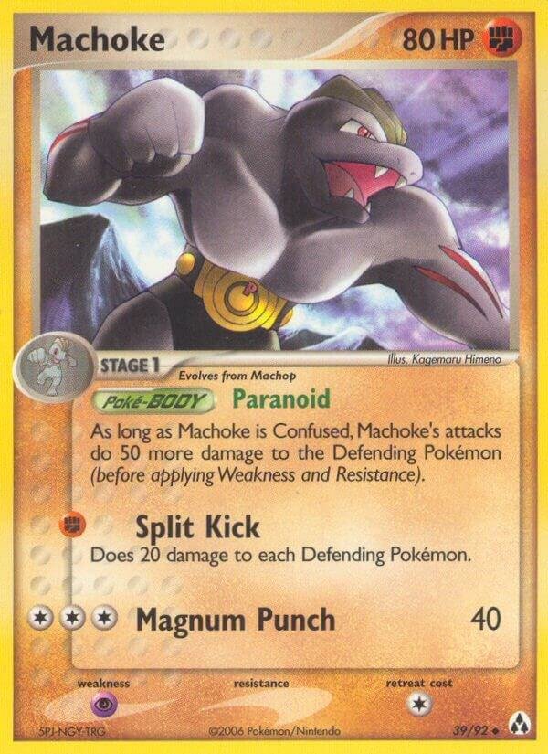 Machoke 39/92 Normal Legend Maker