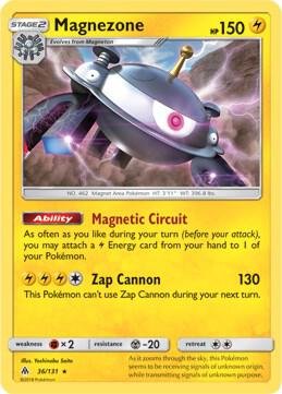 Magnezone 36/131 (Prerelease Kit Exclusive) 036/131 Normal Deck Exclusives