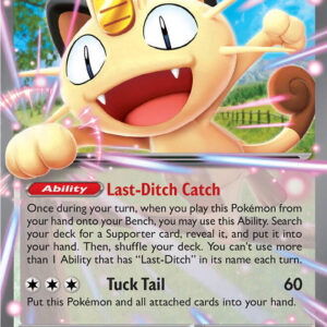 Meowth ex 062/088 Holofoil ME03: Perfect Order Meowth ex 062/088 Holofoil ME03: Perfect Order