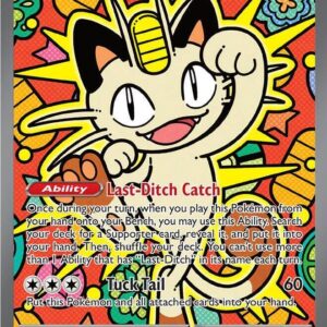 Meowth ex 121/088 Holofoil ME03: Perfect Order