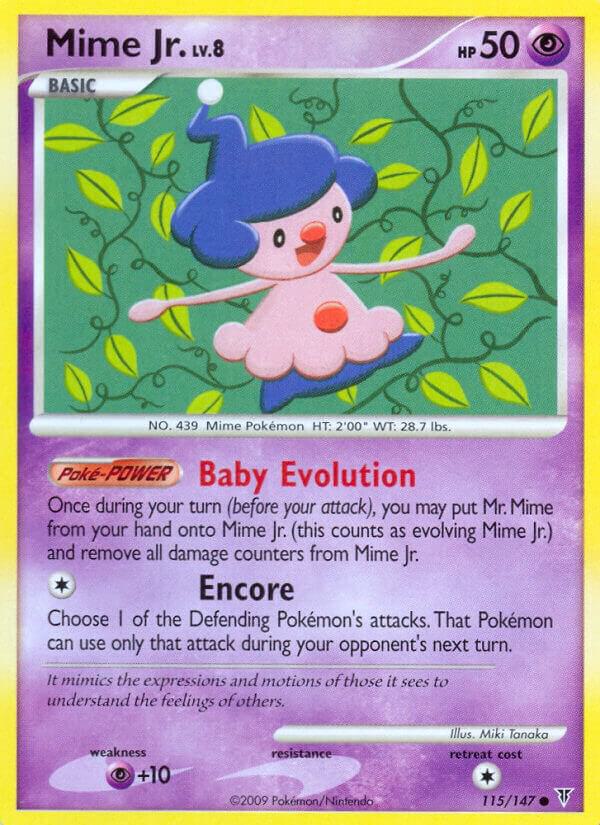 Mime Jr. 115 Reverse Holofoil Supreme Victors