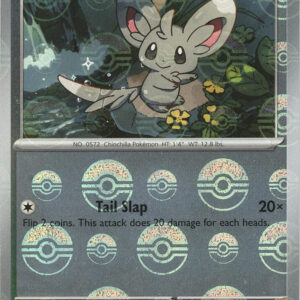 Minccino (Poke Ball Pattern) 075/086 Holofoil SV: Black Bolt
