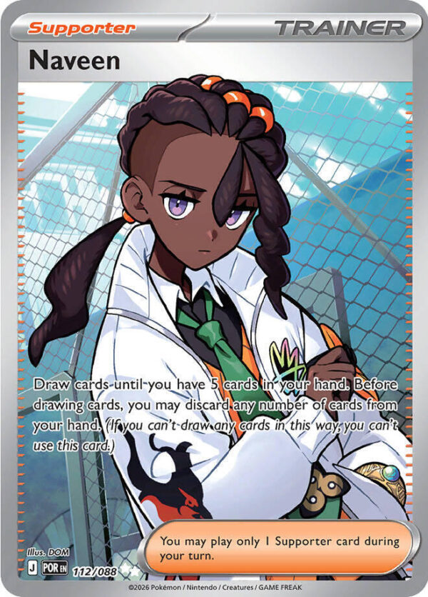 Naveen 112/088 Holofoil ME03: Perfect Order
