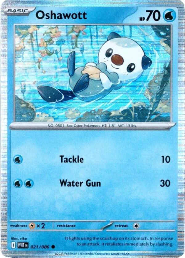 Oshawott 021/086 Holofoil Miscellaneous Cards & Products