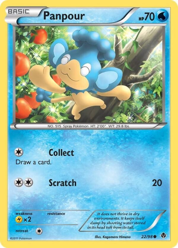 Panpour 22/98 Reverse Holofoil Emerging Powers Panpour 22/98 Reverse Holofoil Emerging Powers
