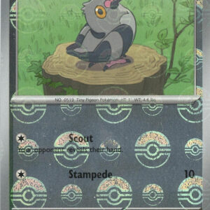 Pidove (Poke Ball Pattern) 071/086 Holofoil SV: Black Bolt