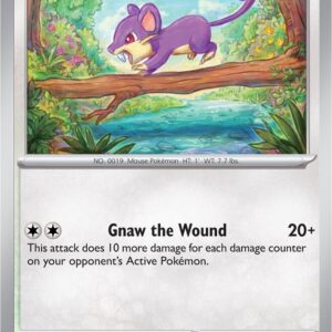 Rattata 019/165 Normal SV: Scarlet & Violet 151