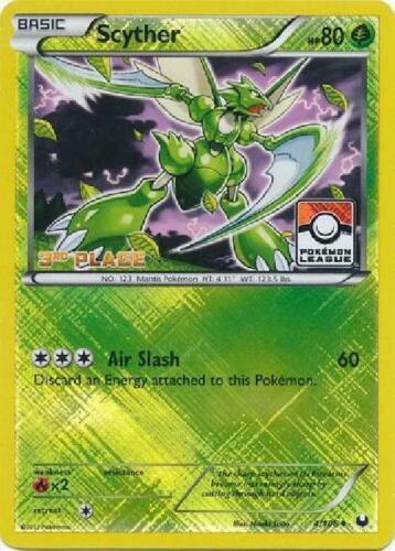 Scyther 4/108 (Pokemon League) [3rd Place] 004/108 Reverse Holofoil League & Championship Cards