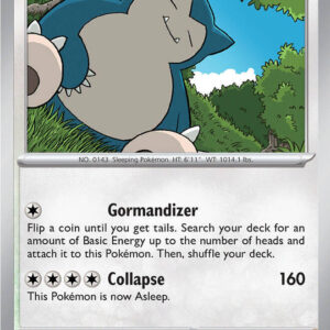 Snorlax 063/088 Normal ME03: Perfect Order Snorlax 063/088 Normal ME03: Perfect Order